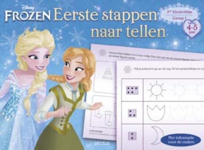 Disney Frozen Eerste stappen naar tellen (4-5 jaar)