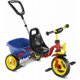 Vergroot Puky Driewieler CAT 1S Rood/Blauw Puky Driewieler CAT 1S Rood/Blauw