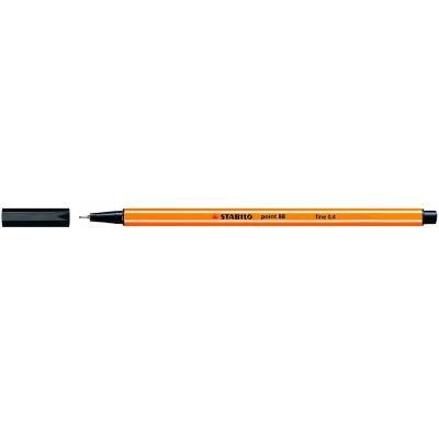 Fineliner Stabilo Point 88-46 zwart