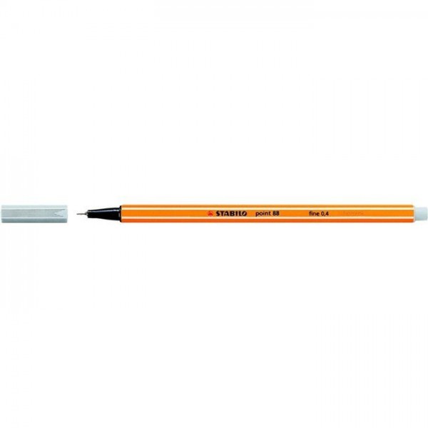 Fineliner Stabilo Point 88-94 lichtgrijs