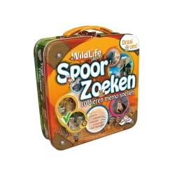 Spel spoorzoeken wildlife