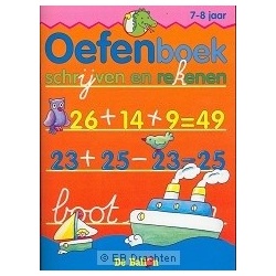 Oefenboek schrijven en rekenen