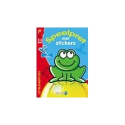 Speelpret met stickers kikker
