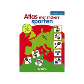Vergroot Atlas met stickers: sport Atlas met stickers: sport