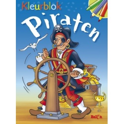 Kleurblok piraten