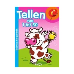 Tekenen met getallen: tellen van 1 tot 50