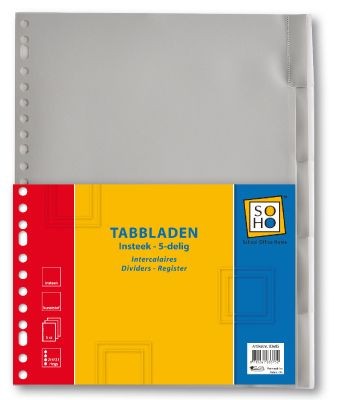 Tabbladen 23r 5dlg Insteek Soho