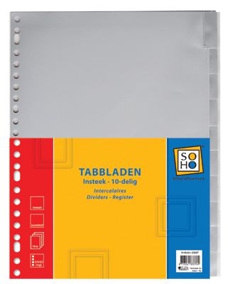 Tabbladen 23r 10dlg Insteek Soho