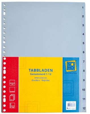Tabbladen 112 Pp Grijs huismerk kopen in de aanbieding Tabbladen 112 Pp Grijs huismerk kopen in de aanbieding