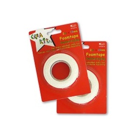 Vergroot Foamtape 2-zijdig 19mm x 2 Meter Foamtape 2-zijdig 19mm x 2 Meter
