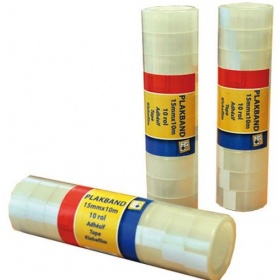 Tape 15mmx10 Meter 10 rolletjes