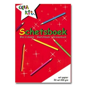 Vergroot Schetsboek a5 Schetsboek a5