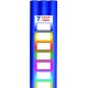 3-pak Kaftpapier Blauw met Labels