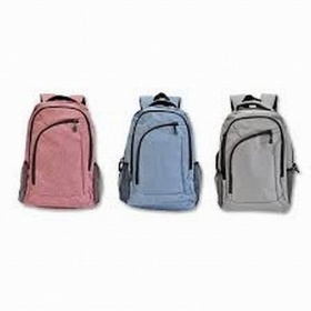 Vergroot Rugzak met Laptopvak Denim pastel Rugzak met Laptopvak Denim pastel
