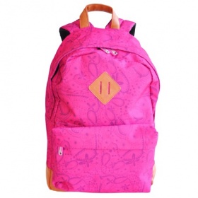 Vergroot Rugzak Fuchsia/Camel Rugzak Fuchsia/Camel