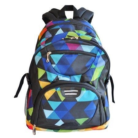 Rugzak Mozaiek Zwart Gekleurd huismerk kopen in de aanbieding