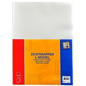 Vergroot Zichtmap L-Model A4 10 Stuks Zichtmap L-Model A4 10 Stuks