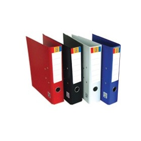 Vergroot Ordner Plastic Blauw 8cm Ordner Plastic Blauw 8cm