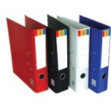 Ordner Plastic Blauw 8cm