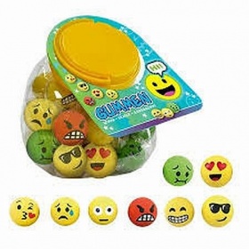 Vergroot Gum Rond Smiley Gum Rond Smiley
