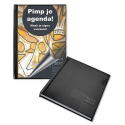 Agenda met insteek A5 black 2011