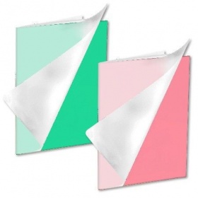 Vergroot Schrift PP A4 Lijn Pastel Schrift PP A4 Lijn Pastel