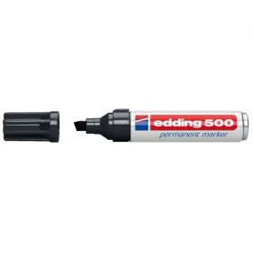 Edding 500 zwart 2-7mm blok