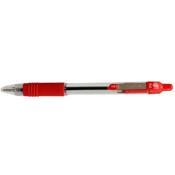 Balpen Zebra Z-Grip Rood