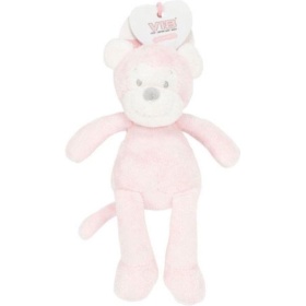Vergroot Vib Pluche Aap Groot 35Cm Roze Vib Pluche Aap Groot 35Cm Roze