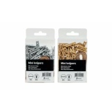 Knijpers Mini 50 stuks Goud/Zilver