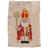 Jute Zak Klein Sinterklaas 35X50Cm