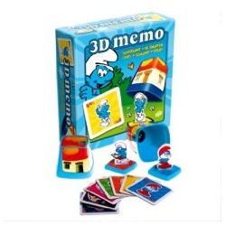 Smurfs 3d memo game