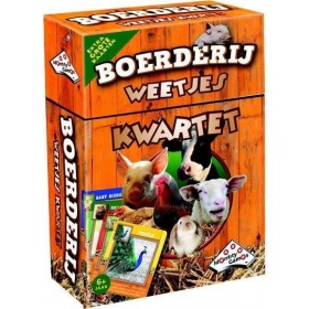 Vergroot Kwartetspel Boerderij weetjes Kwartetspel Boerderij weetjes