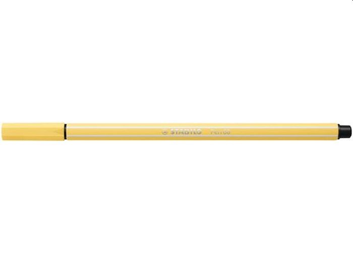 Stabilo Pen 68 Premium Viltstift Licht Geel