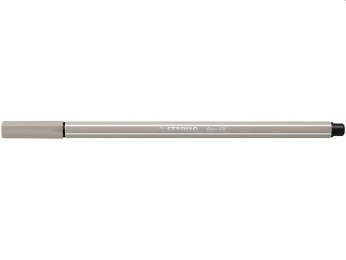 Stabilo Pen 68 Premium Viltstift Warm Grijs