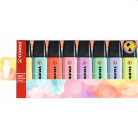 Vergroot Stabilo boss origineel pastel etui 8 stuks Stabilo boss origineel pastel etui 8 stuks
