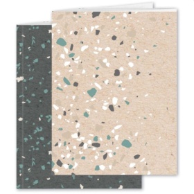 Vergroot Schrift A4 10mm Terrazzo 2 stuks Schrift A4 10mm Terrazzo 2 stuks