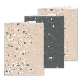 Vergroot Schrift A5 Lijn Terrazzo 3 stuks Schrift A5 Lijn Terrazzo 3 stuks