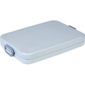 Vergroot Mepal Lunchbox Flat Nordic Blue Mepal Lunchbox Flat Nordic Blue