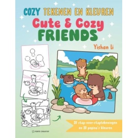 Cozy Tekenen En Kleuren - Cute & Cozy Friends