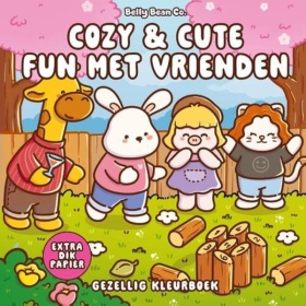 Kleurboek Cozy & Cute Met Friends