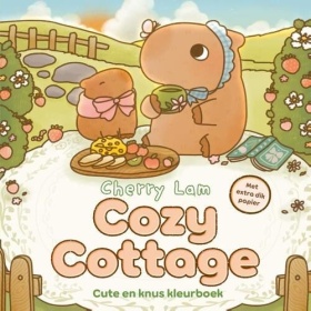 Vergroot kleurboek Cozy Cottage kleurboek Cozy Cottage