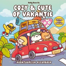 Vergroot Cozy & Cute kleurboek Op Vakantie Cozy & Cute kleurboek Op Vakantie