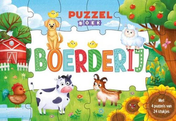 Boerderij - Puzzelboek