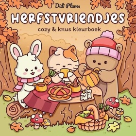 Vergroot Cozy & Knus kleurboek Herfstvriendjes Cozy & Knus kleurboek Herfstvriendjes