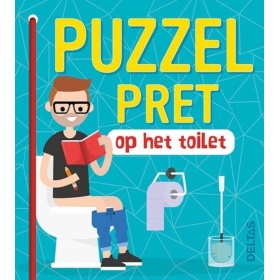 Boek Puzzelpret op het toilet