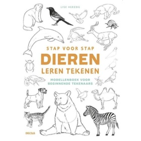 Stap voor stap dieren leren tekenen