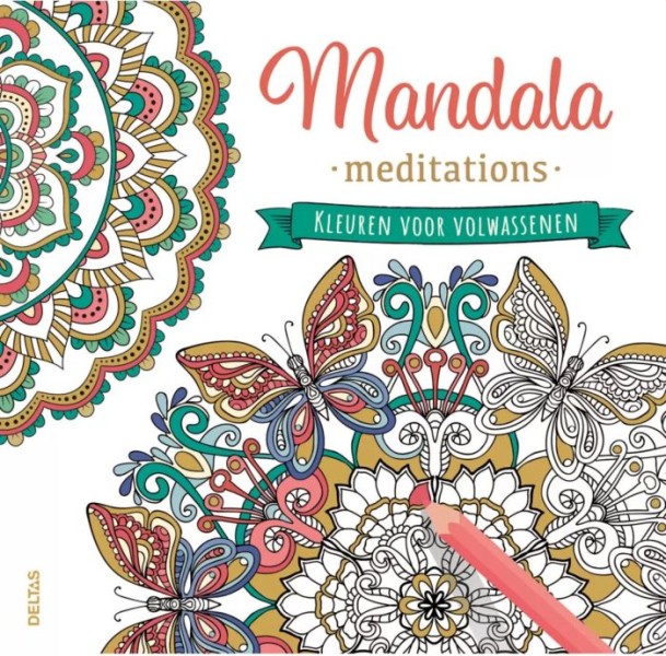 Relatieve grootte George Hanbury Koe Kleurboek Mandala Meditations - Kleuren Voor Volwassenen