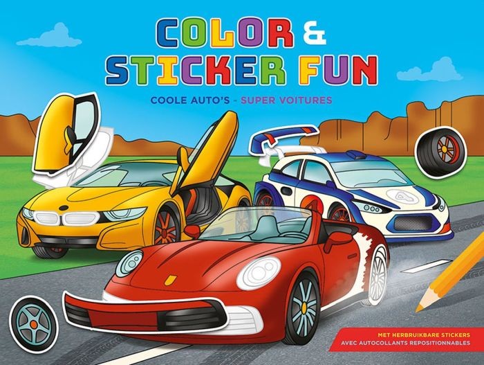 Color sticker fun coole autos
