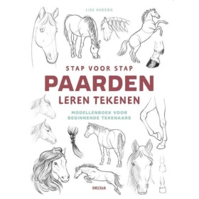 Vergroot Boek Stap Voor Stap Paarden Leren Tekenen Boek Stap Voor Stap Paarden Leren Tekenen